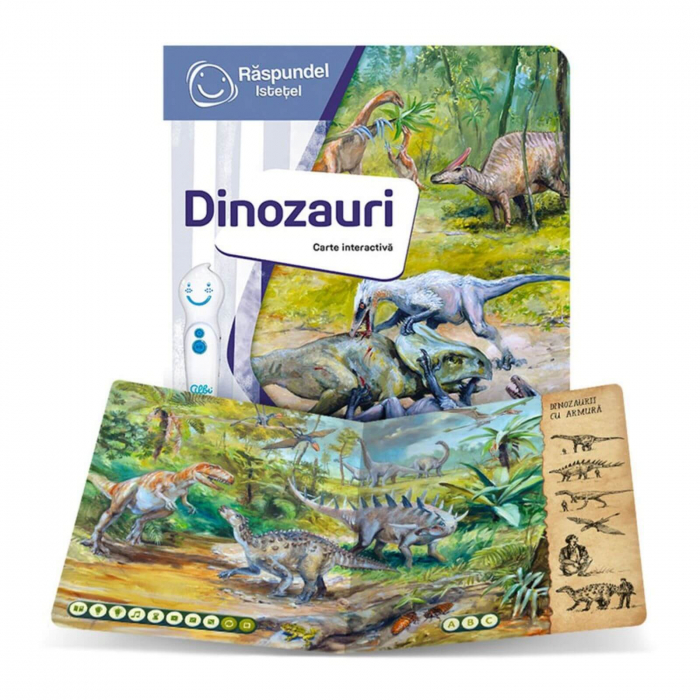 Carte vorbitoare Raspundel Istetel - Dinozauri [2]