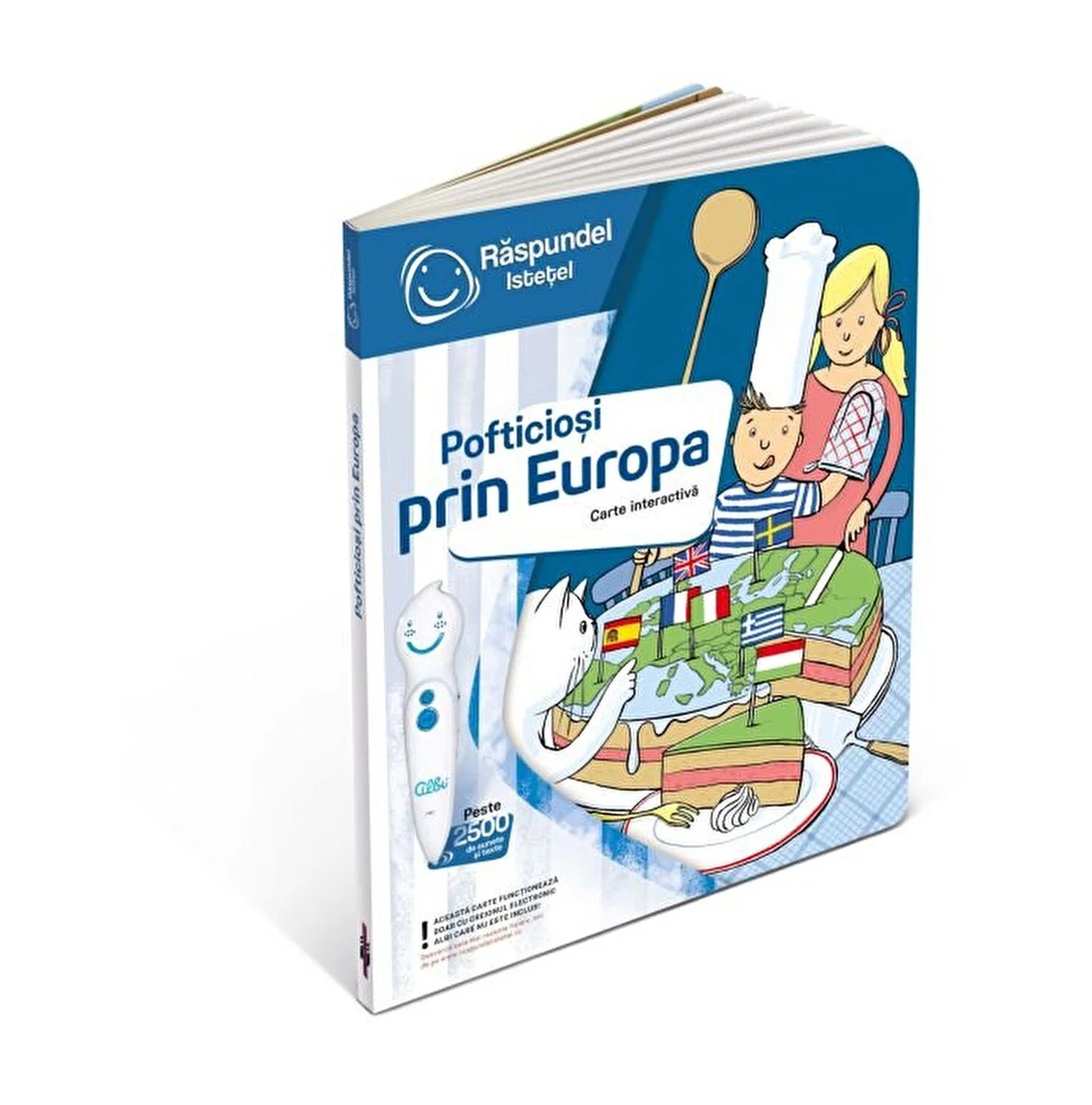 Raspundel Istetel, carte Pofticiosi prin Europa varsta 6-7 ani ,7-9 ani ,9-12 ani, Unisex [3]