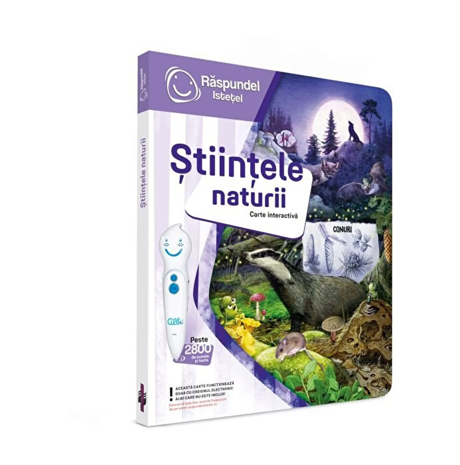 Raspundel Istetel, carte Stiintele naturii - Aventuri prin natura varsta 6-7 ani ,7-9 ani ,9-12 ani, Unisex [3]