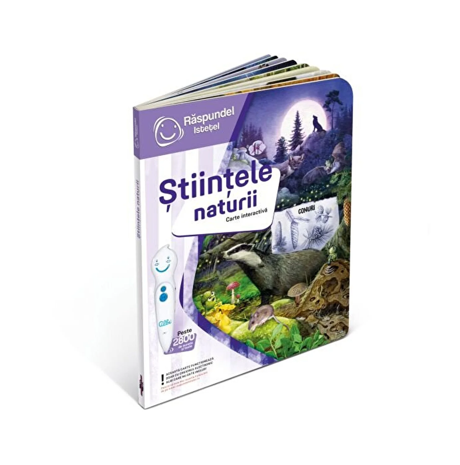 Raspundel Istetel, carte Stiintele naturii - Aventuri prin natura varsta 6-7 ani ,7-9 ani ,9-12 ani, Unisex [2]