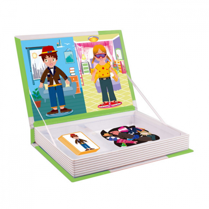 Carte magnetica STEM ❤️ puzzle magnetic Fashion, haine. [5]