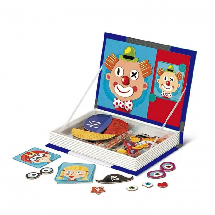 Carte magnetica STEM ❤️ puzzle magnetic figuri pirati. [4]