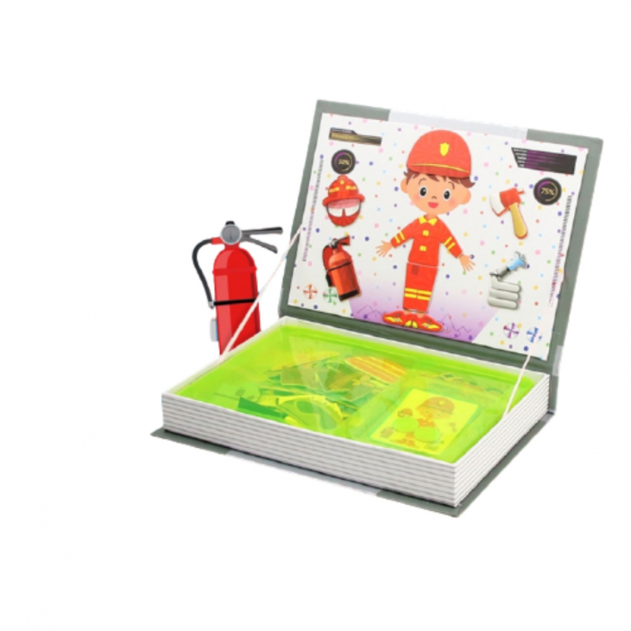 Carte magnetica STEM ❤️ puzzle magnetic jocuri de rol. [6]