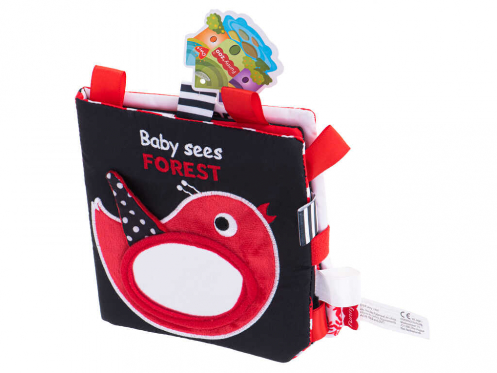 Carte senzoriala pentru bebelusi, Animale, 0 luni+ | Micostore [2]