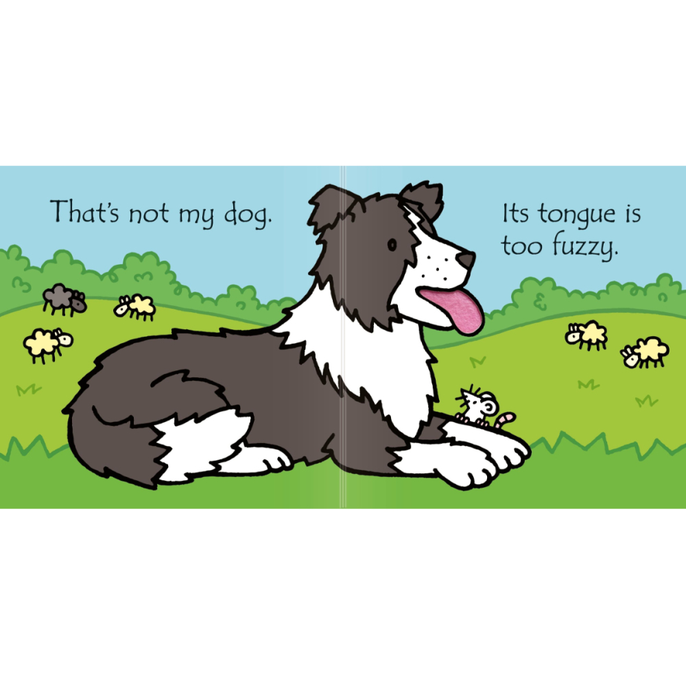 Carte senzoriala cu texturi pufoase, Touch and Feel, Nu e Catelusul Meu. That's not my dog, 3 luni+ [3]