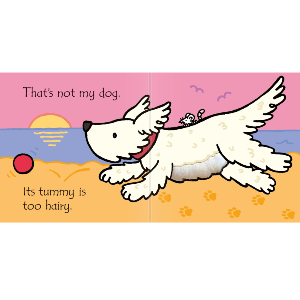 Carte senzoriala cu texturi pufoase, Touch and Feel, Nu e Catelusul Meu. That's not my dog, 3 luni+ [4]
