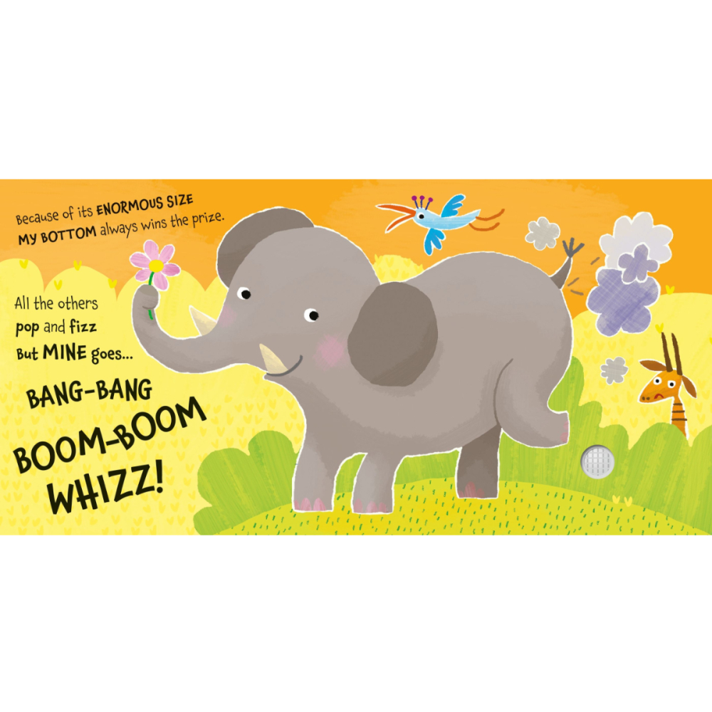 Carte Sonora Sound Book, Sunete Amuzante, Was That Your Bottom, Bear?, varsta 12 luni+ [3]