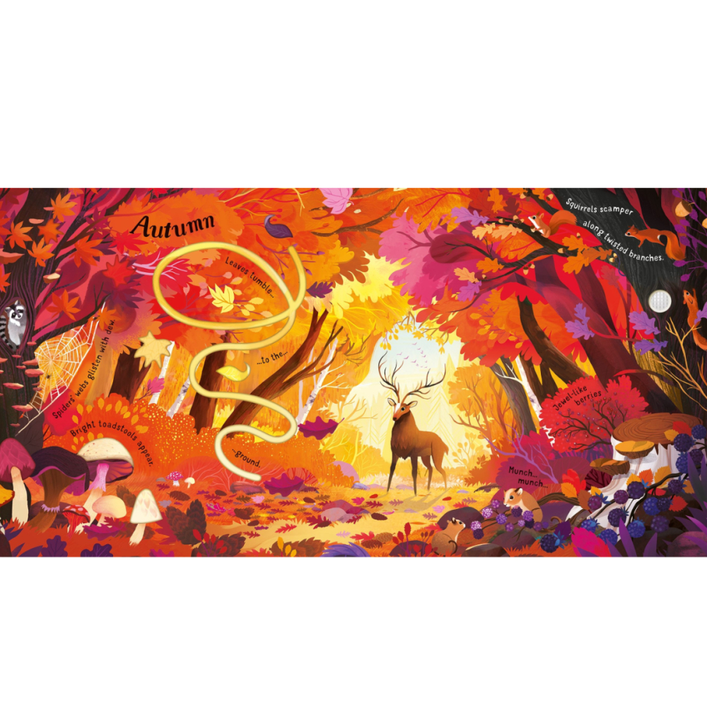 Carte Sonora Usborne Sound Book, Cele Patru Anotimpuri, Vivaldi's Four Seasons , varsta 3 ani+ [3]