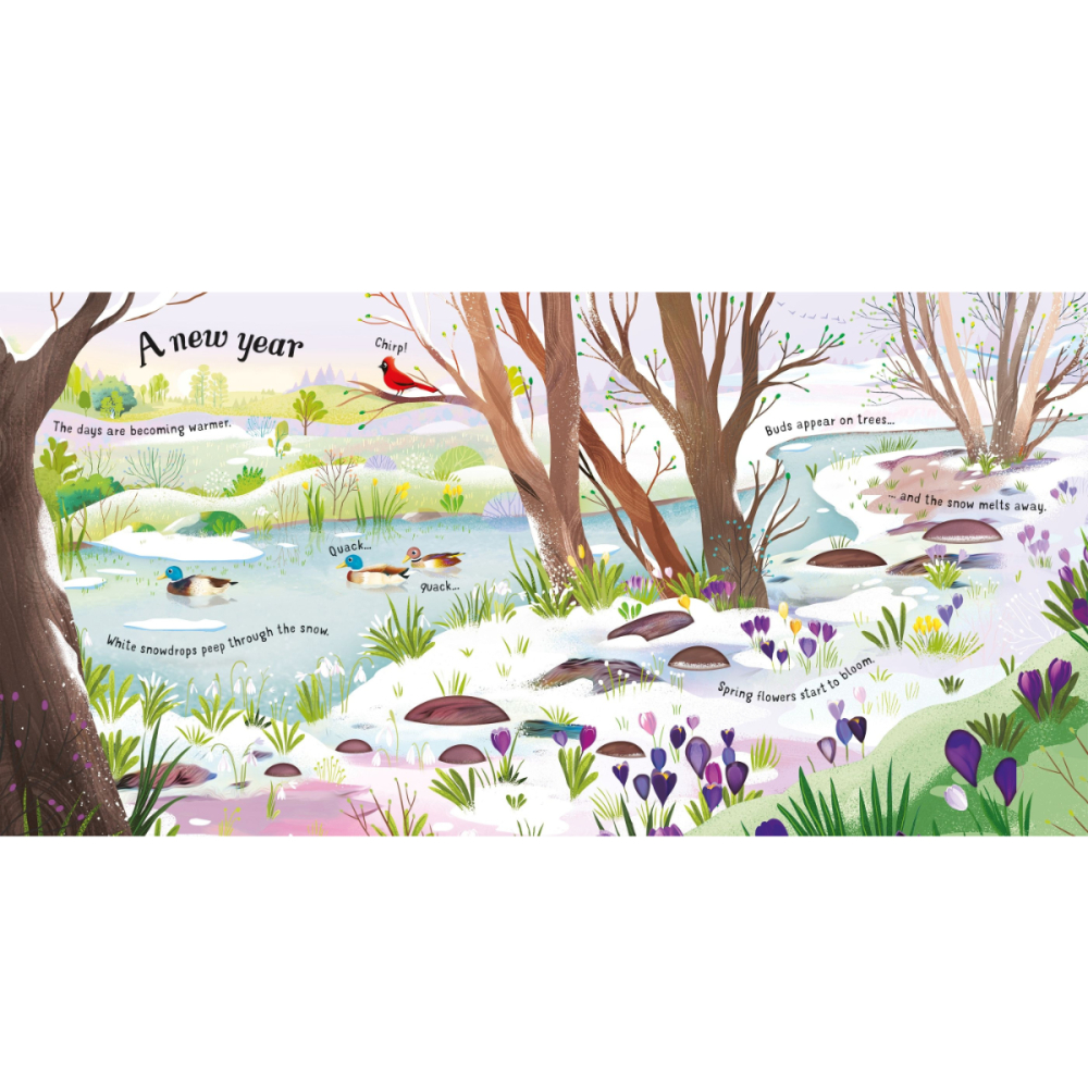 Carte Sonora Usborne Sound Book, Cele Patru Anotimpuri, Vivaldi's Four Seasons , varsta 3 ani+ [4]