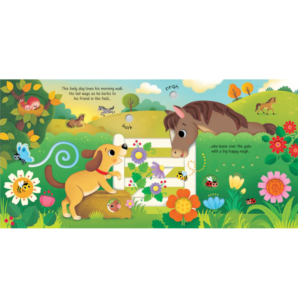 Carte Sonora Usborne Sound Book, Lumea Animalelor, Pets, varsta 3 ani+ [2]