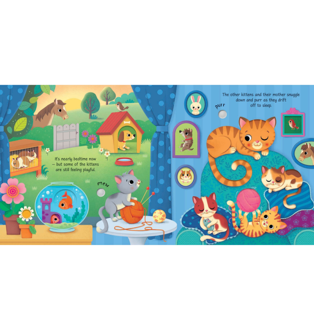 Carte Sonora Usborne Sound Book, Lumea Animalelor, Pets, varsta 3 ani+ [4]