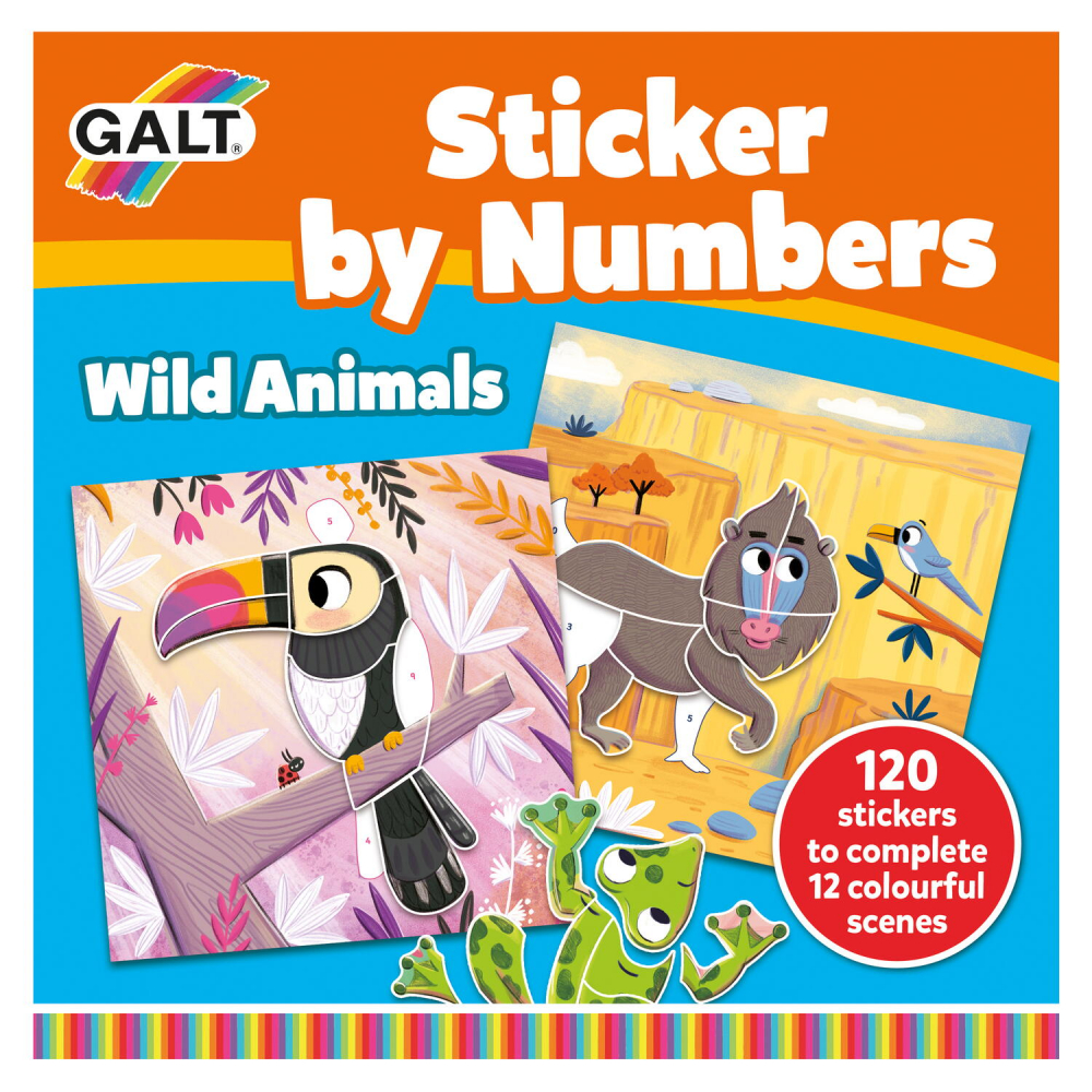 Cartea mea cu stickere - Animalute salbatice [1]
