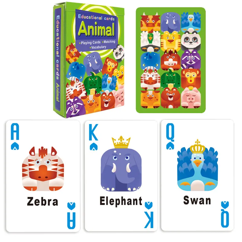 Carti de joc royal educative cu animale, copii varsta 3 ani pana la +15 ani [1]