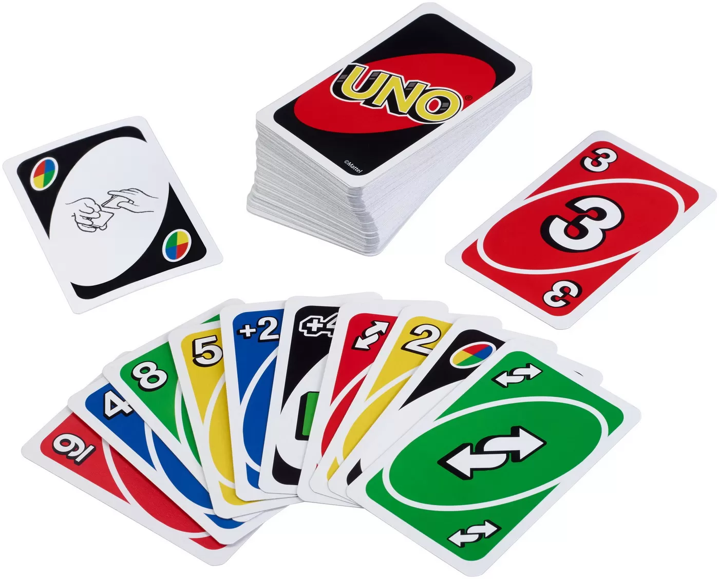 UNO Deluxe, Carti de joc, varsta de la 3 ani la +15 ani [6]