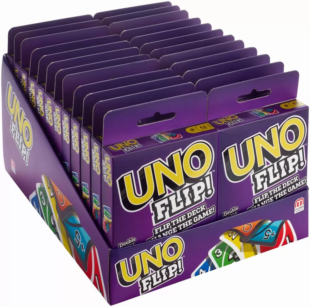 UNO Flip Side, Carti de joc, varsta de la 7 ani la +15 ani [1]