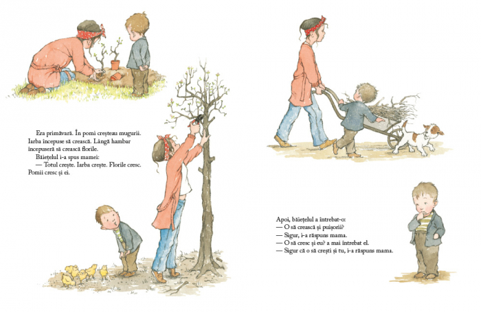 Carticica de crescut - de Ruth Krauss, ilustratii de Helen Oxenbury [3]