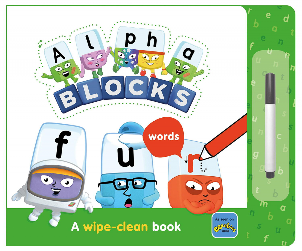Carticica Scriu si sterg Alphablocks - Primele cuvinte [1]