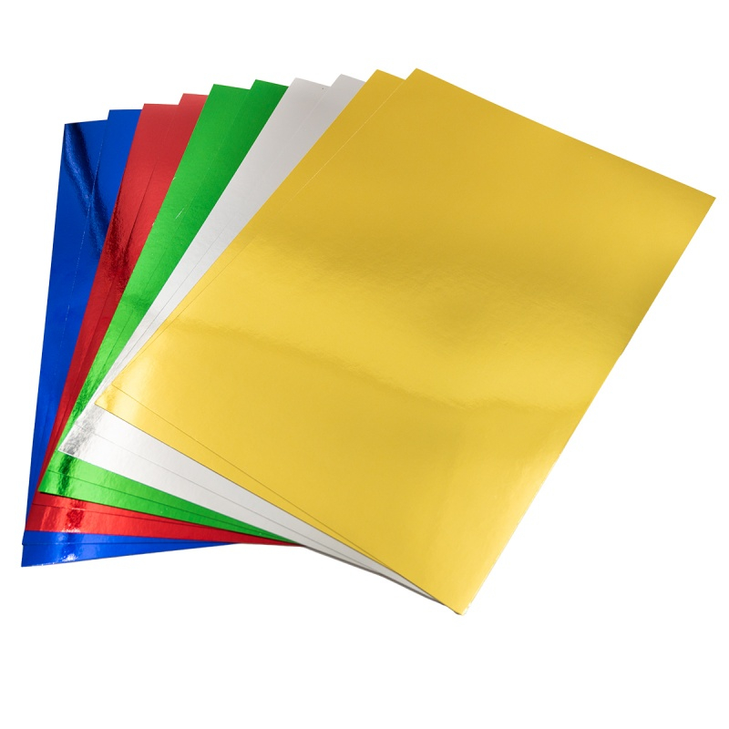 Carton A4, 250g/mp, 5 culori metalice, set 10 coli, Colorarte [1]