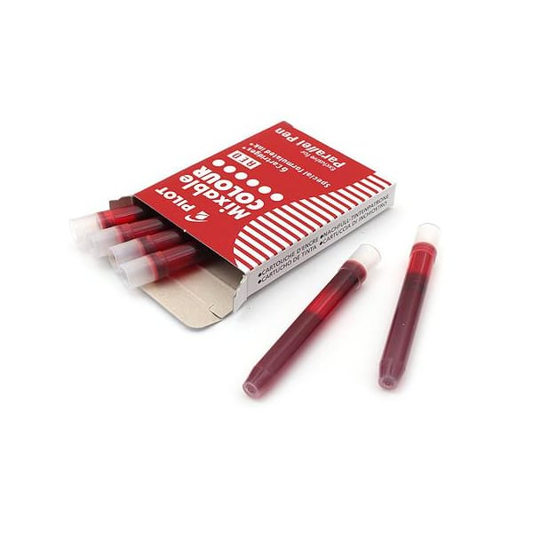 Cartuse cerneala 6/set parallel pen rosie pilot [2]