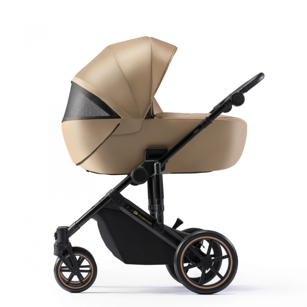 Carucior 2 in 1 kinderkraft prime 2, sandrose beige, varsta de la 0 luni la 5 ani [2]