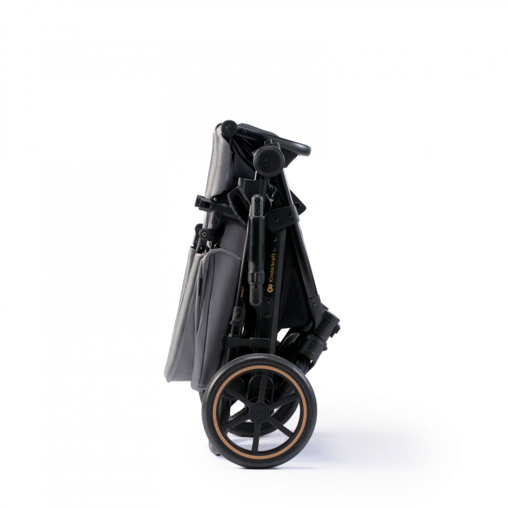 Carucior 2 in 1 kinderkraft prime 2, shadow grey, varsta de la 0 luni la 5 ani [5]