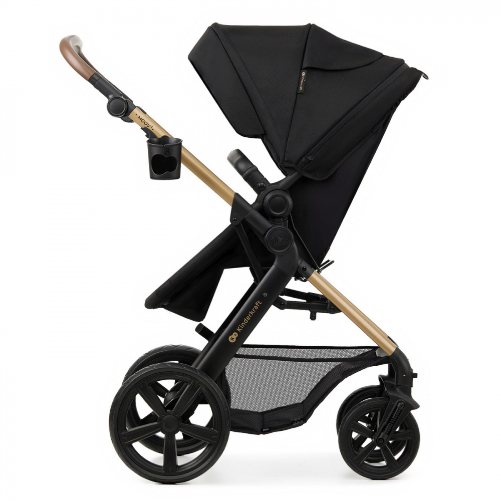 Carucior 3 in 1 kinderkraft moov 2, negru pur, varsta de la 0 luni la 3 ani [9]