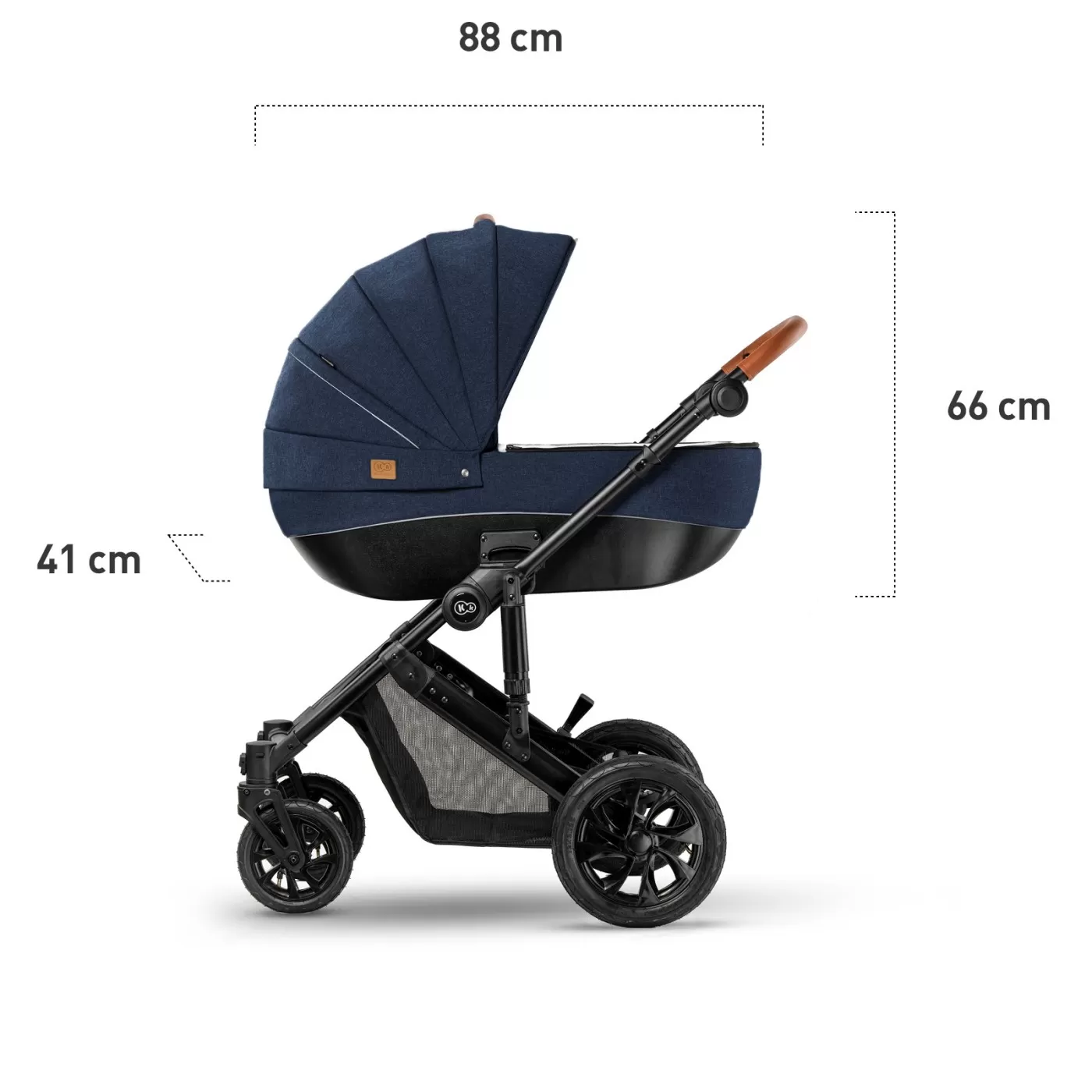 Carucior 3 in 1 kinderkraft prime 2 3in1 mink pro navy, varsta de la 0 luni la 5 ani [12]