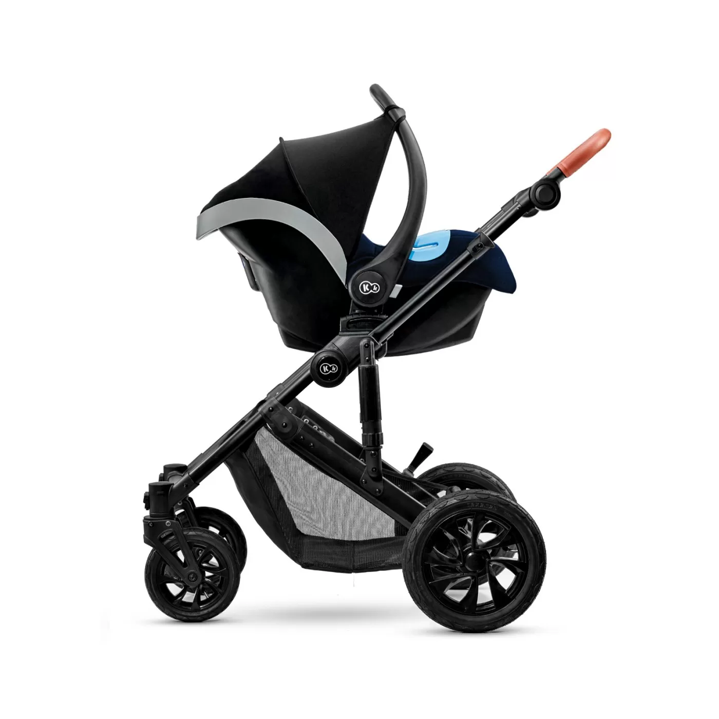 Carucior 3 in 1 kinderkraft prime 2 3in1 mink pro navy, varsta de la 0 luni la 5 ani [11]