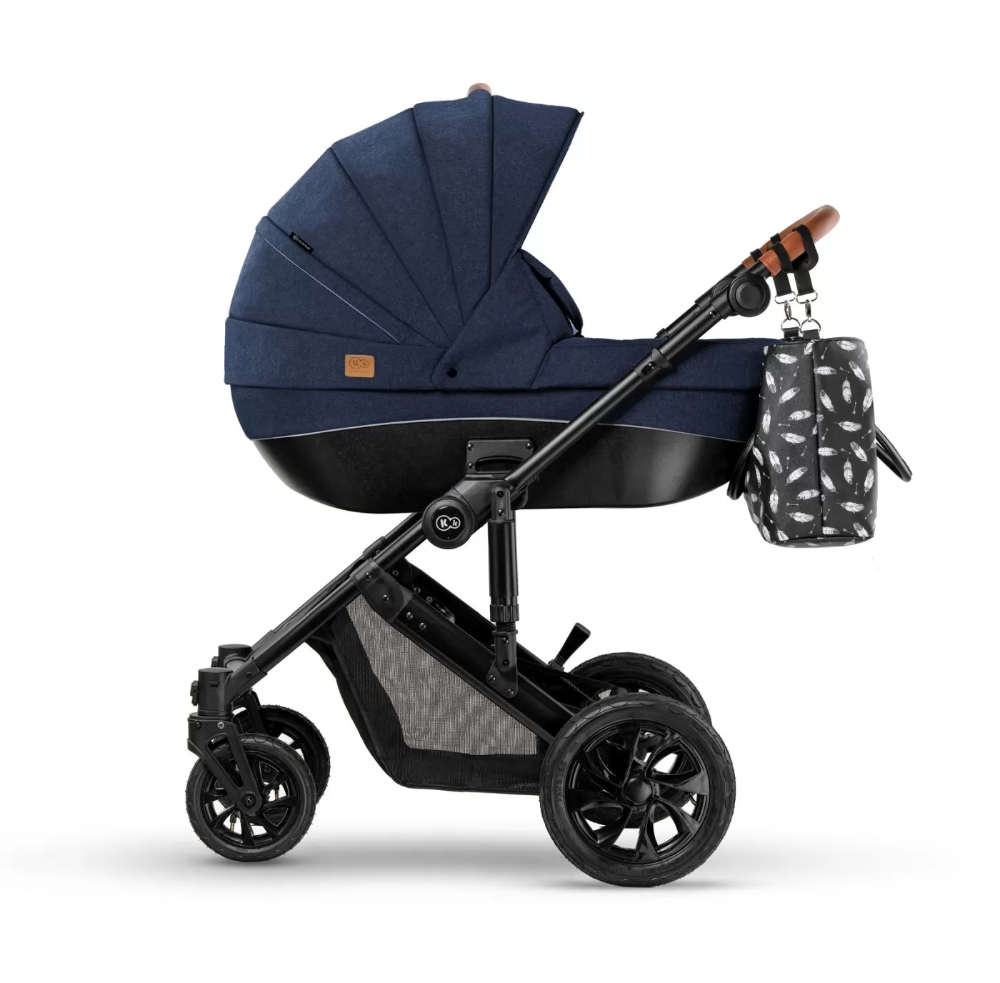 Carucior 3 in 1 kinderkraft prime 2 3in1 mink pro navy, varsta de la 0 luni la 5 ani [2]