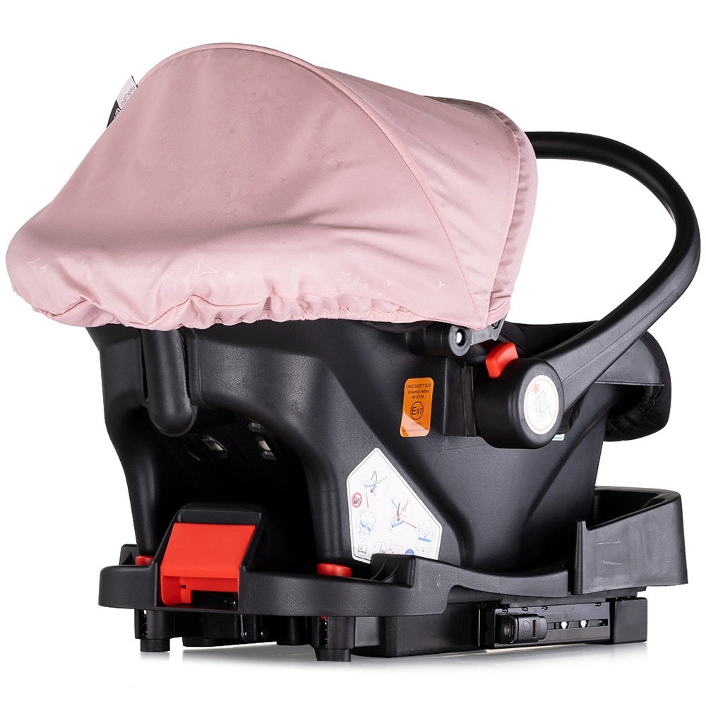 Carucior Chipolino Marbella 3 in 1 pink marshmallow [19]