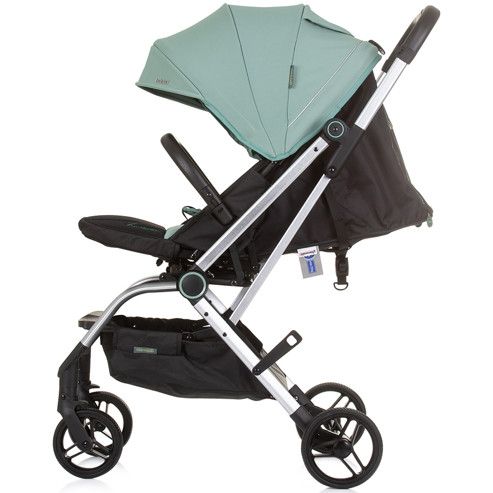 Carucior Chipolino Twister pastel green cu sezut rotativ [3]