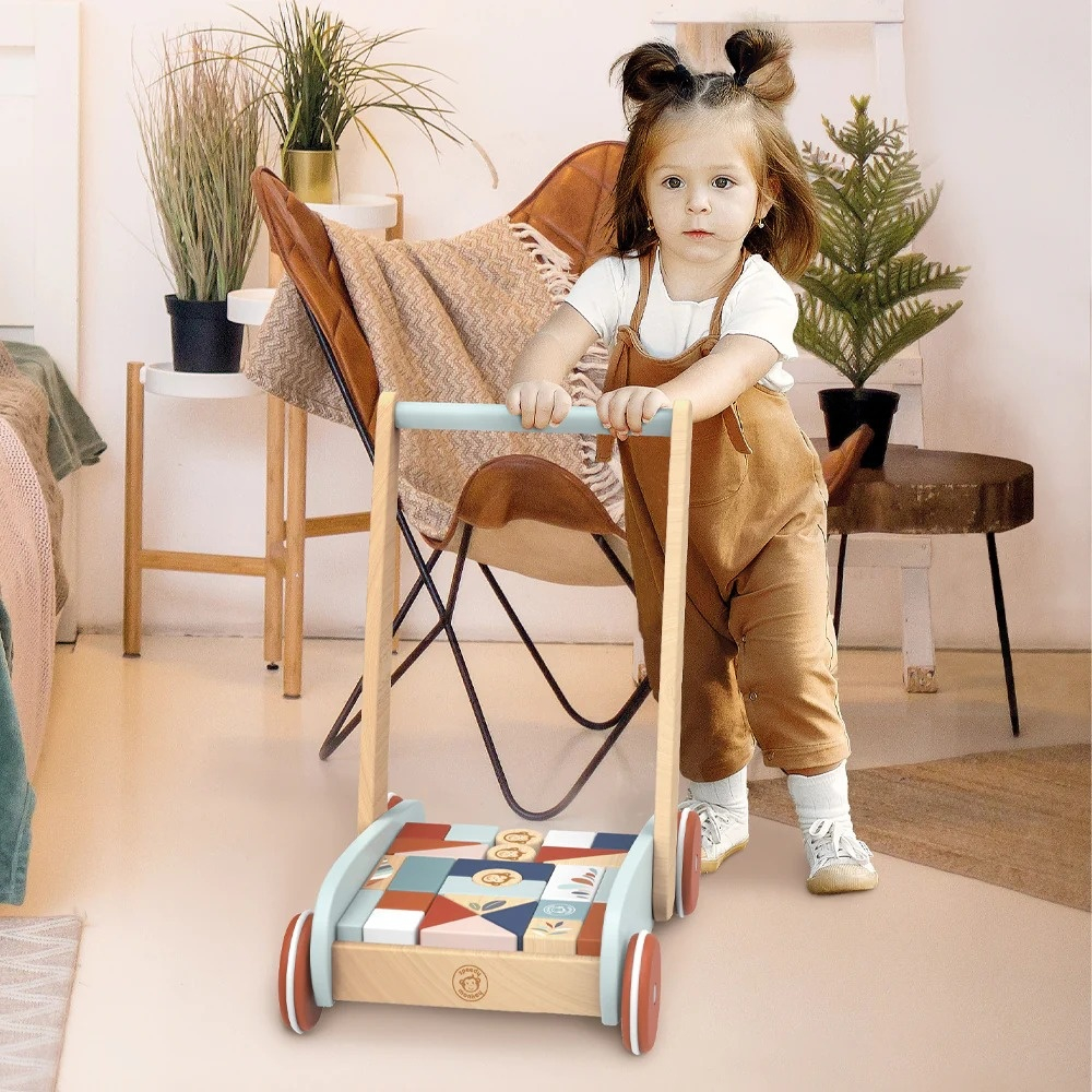 Carucior cu cuburi, Speedy Monkey pentru Baiat, Fata varsta 1 - 3, 3 - 6 [3]