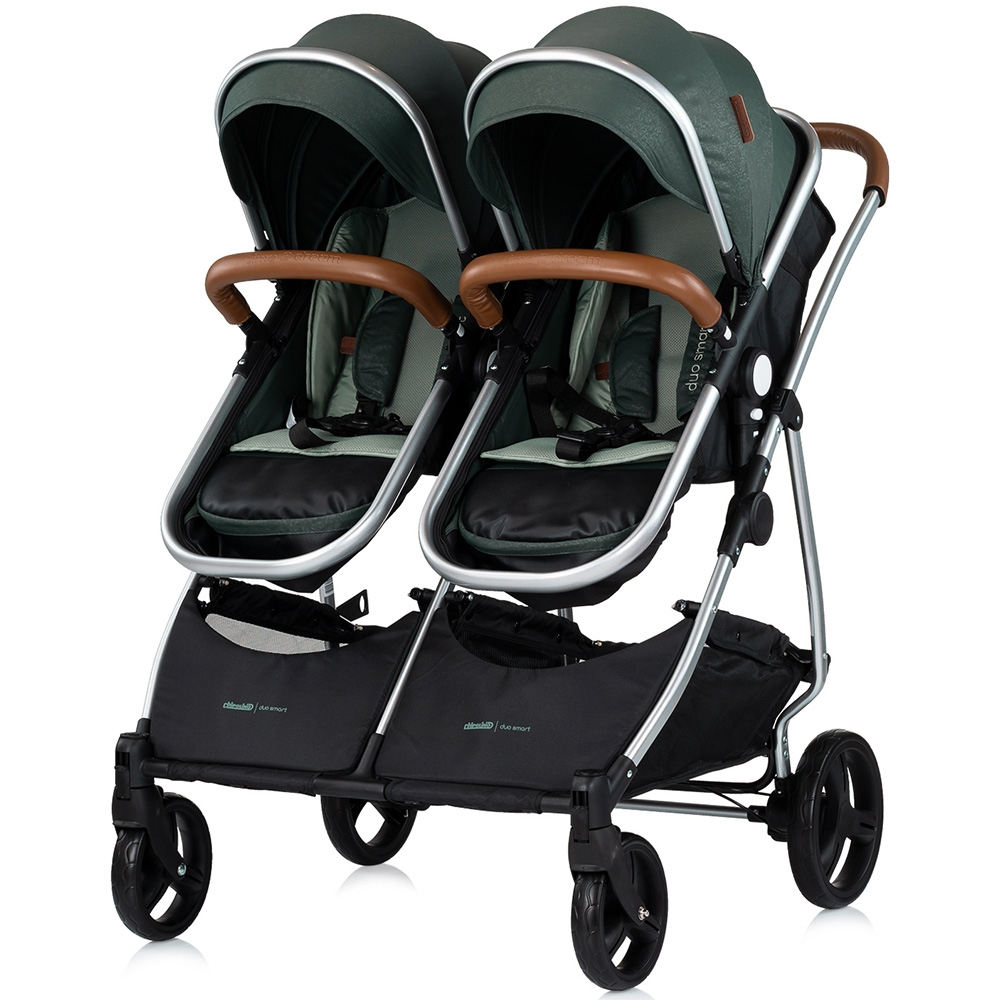 Carucior gemeni Chipolino Duo Smart 2 in 1 basil [6]