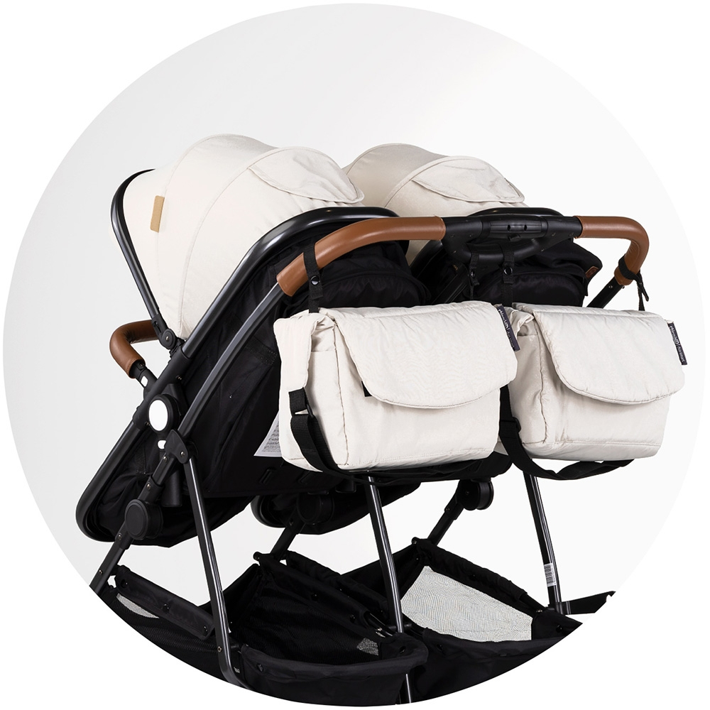 Carucior gemeni Chipolino Duo Smart 2 in 1 biscotta [12]