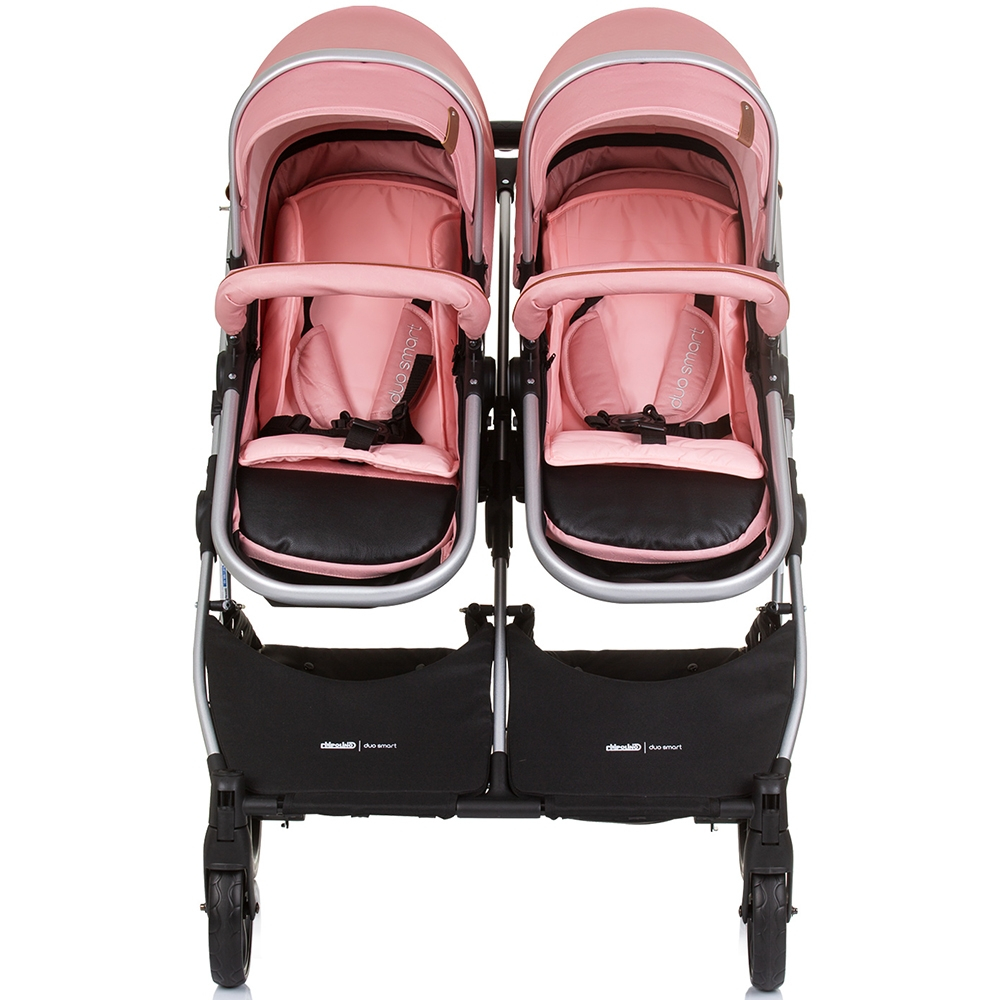 Carucior gemeni Chipolino Duo Smart 2 in 1 flamingo [8]