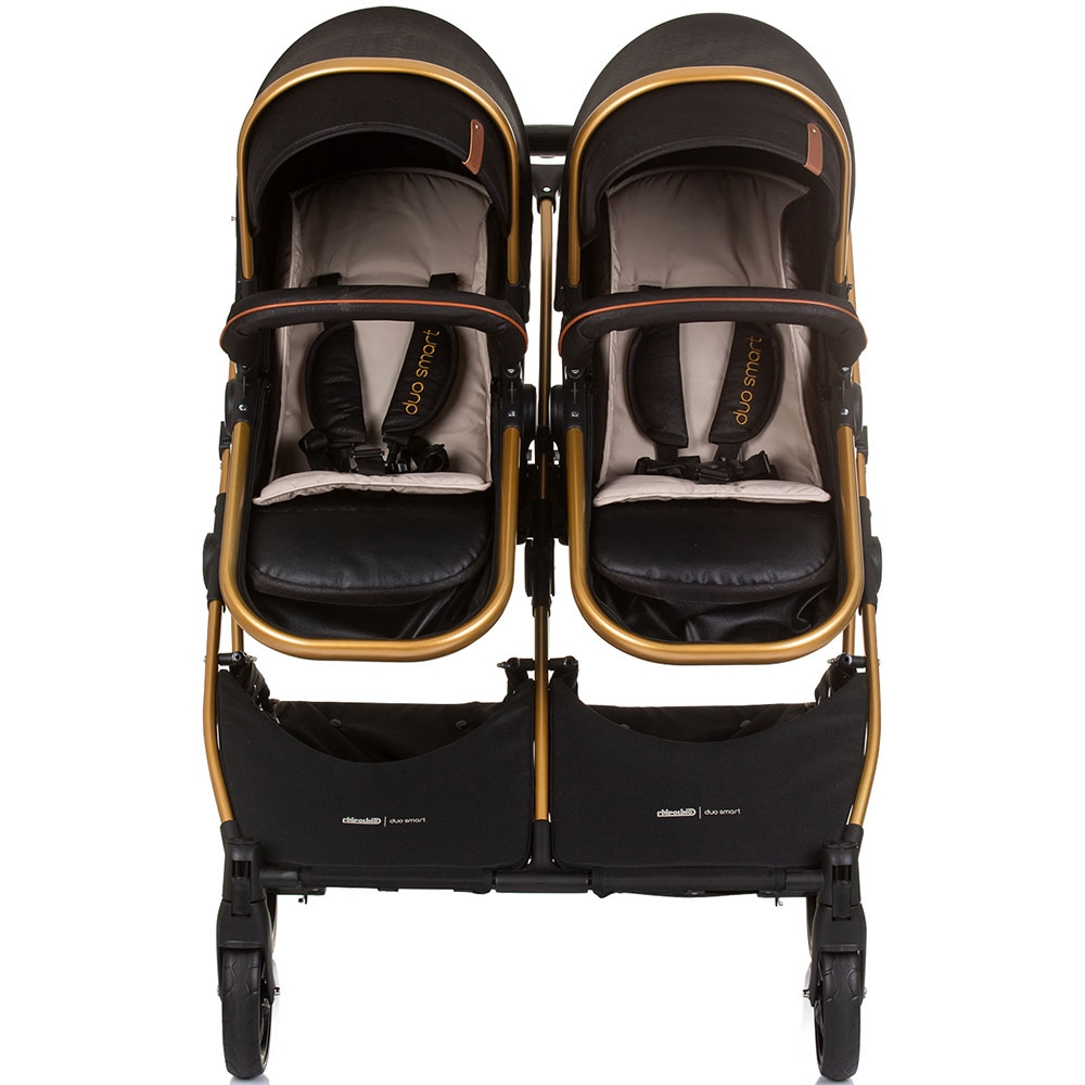 Carucior gemeni Chipolino Duo Smart 2 in 1 obsidian gold [8]
