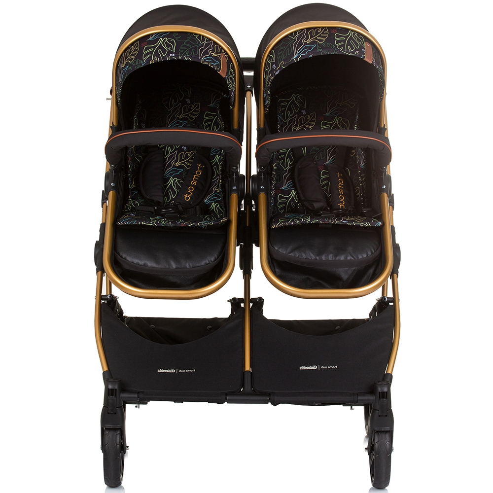 Carucior gemeni Chipolino Duo Smart 2 in 1 obsidian leaves [8]