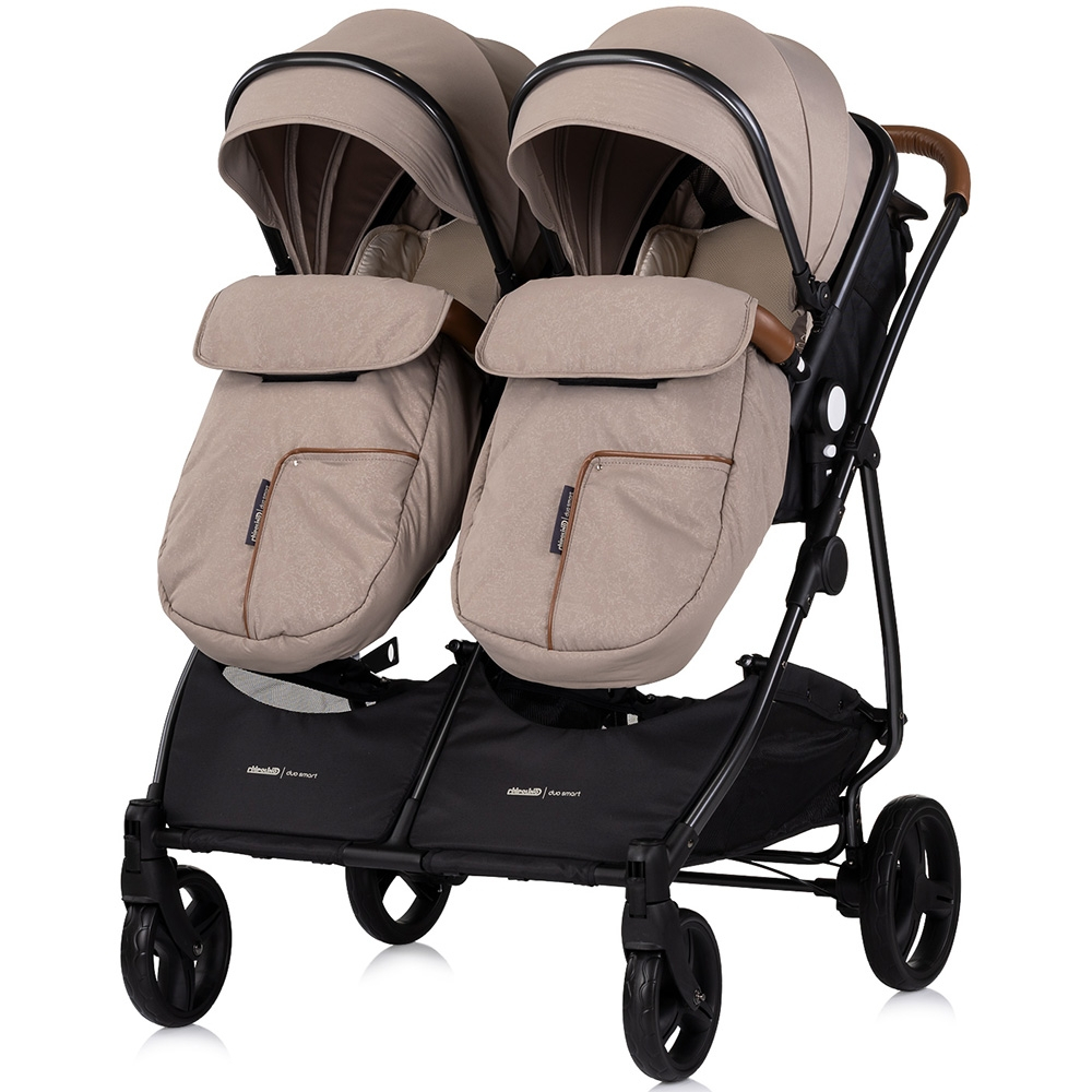 Carucior gemeni Chipolino Duo Smart 2 in 1 tiramisu [7]