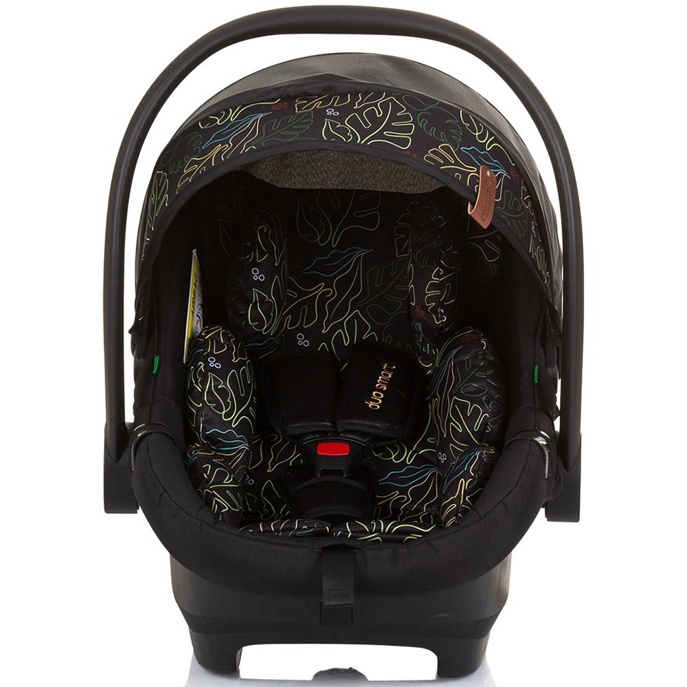 Carucior gemeni Chipolino Duo Smart 3 in 1 obsidian leaves [17]