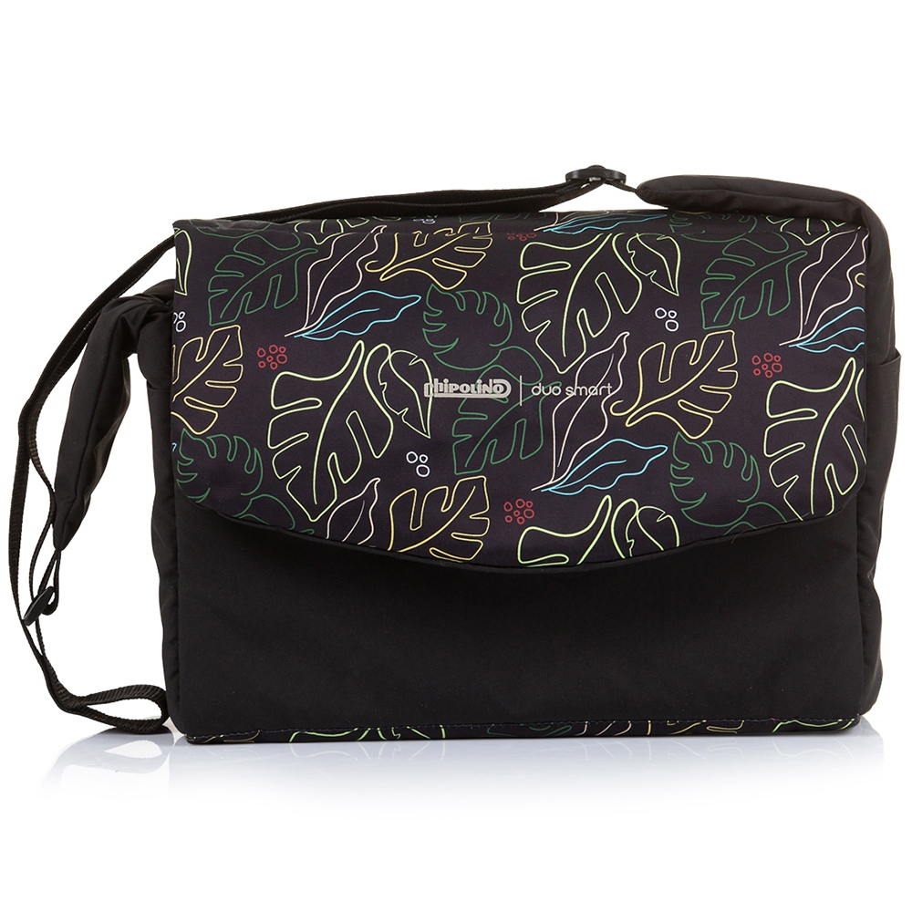 Carucior gemeni Chipolino Duo Smart 3 in 1 obsidian leaves [13]