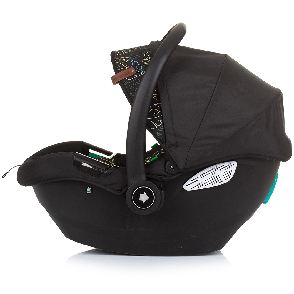 Carucior gemeni Chipolino Duo Smart 3 in 1 obsidian leaves [16]
