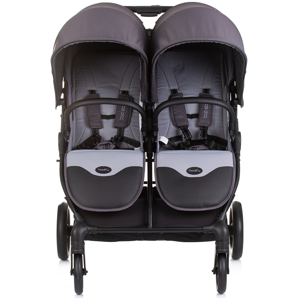Carucior gemeni Chipolino Top Stars anthracite [3]