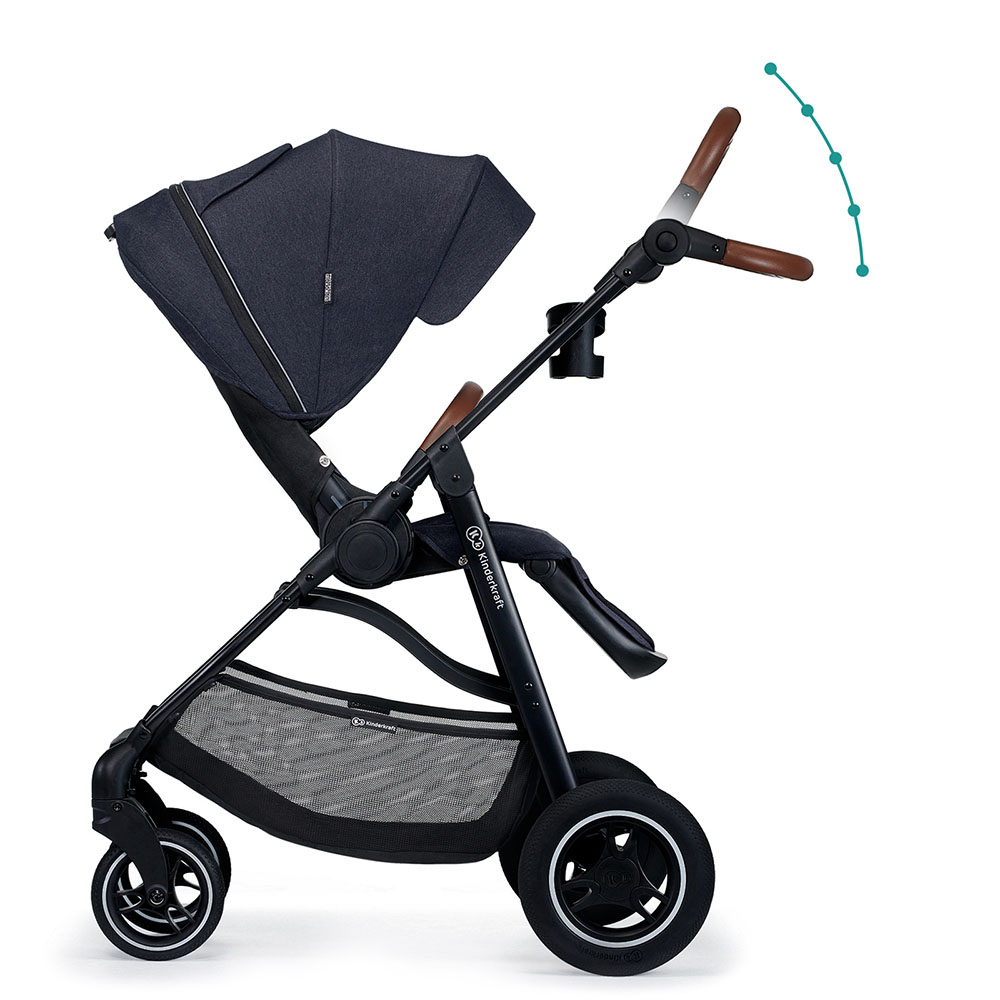 Carucior kinderkraft all road, imperial blue, varsta de la 0 luni la 3 ani [16]