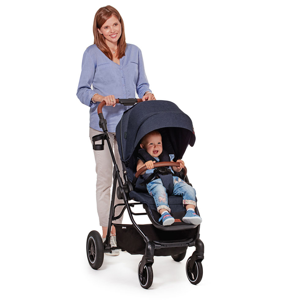 Carucior kinderkraft all road, imperial blue, varsta de la 0 luni la 3 ani [10]