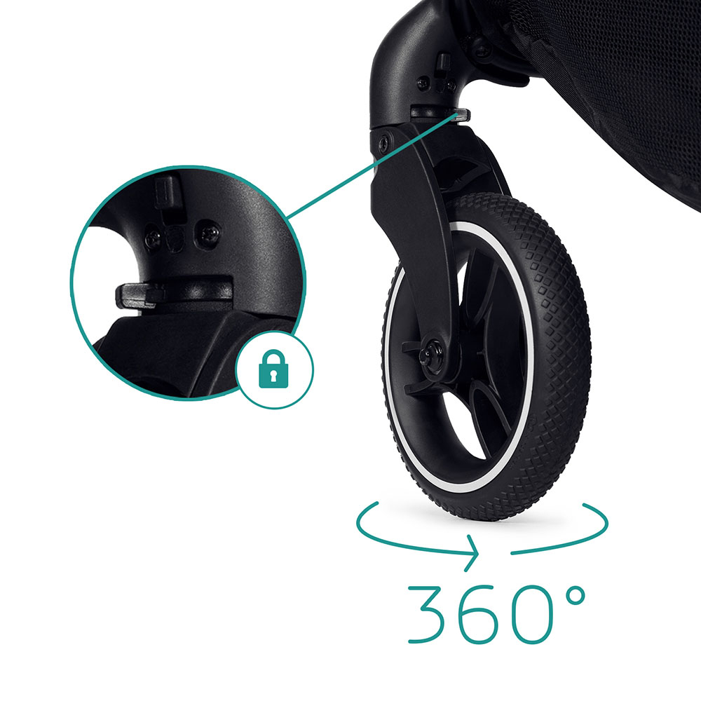 Carucior kinderkraft all road, imperial blue, varsta de la 0 luni la 3 ani [2]
