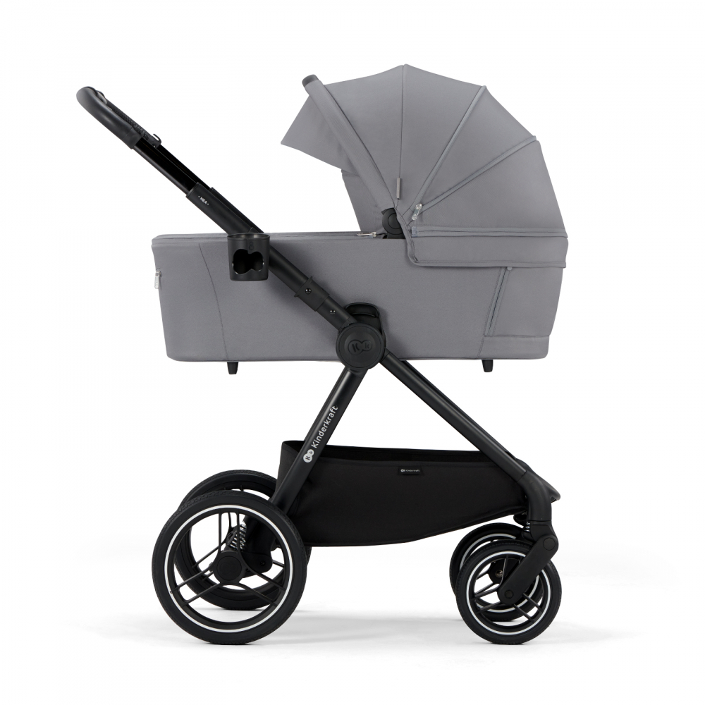 Carucior kinderkraft nea, 2 in 1, platinum grey, varsta de la 0 luni la 5 ani [4]