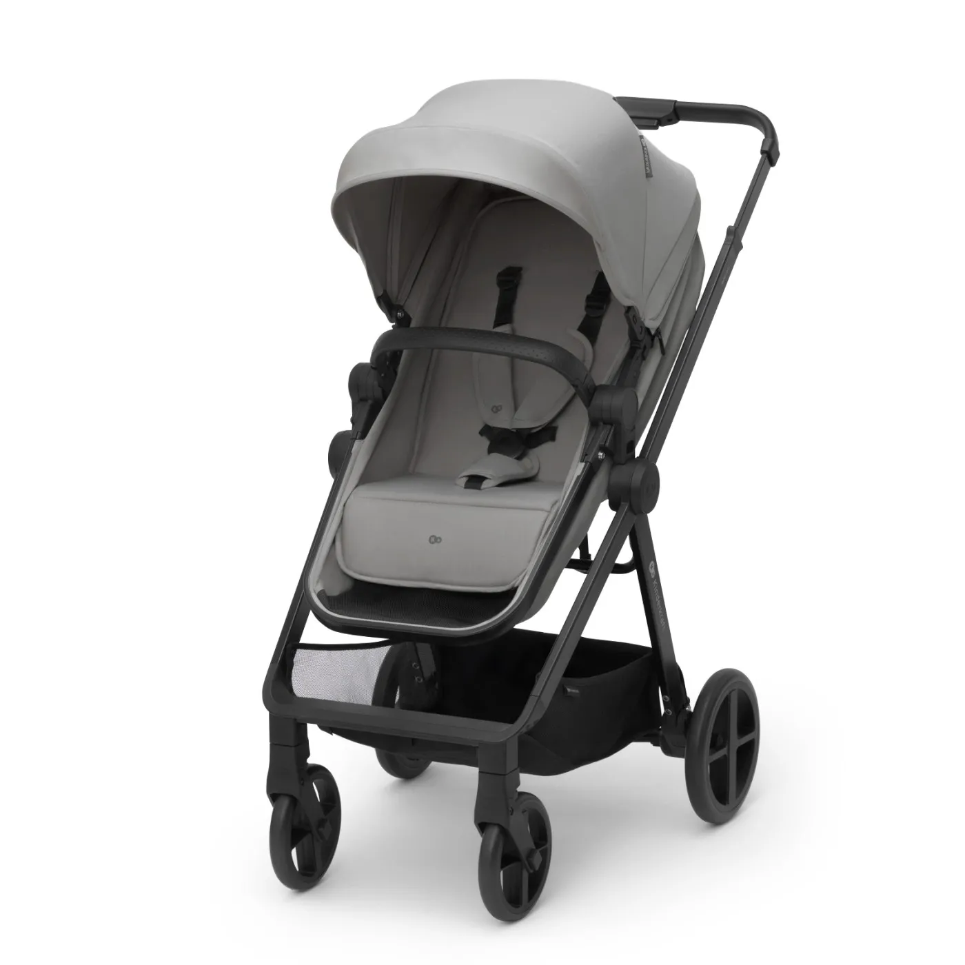 Carucior kinderkraft newly, 4 in 1, moonlight grey, varsta de la 0 luni la 4 ani [2]