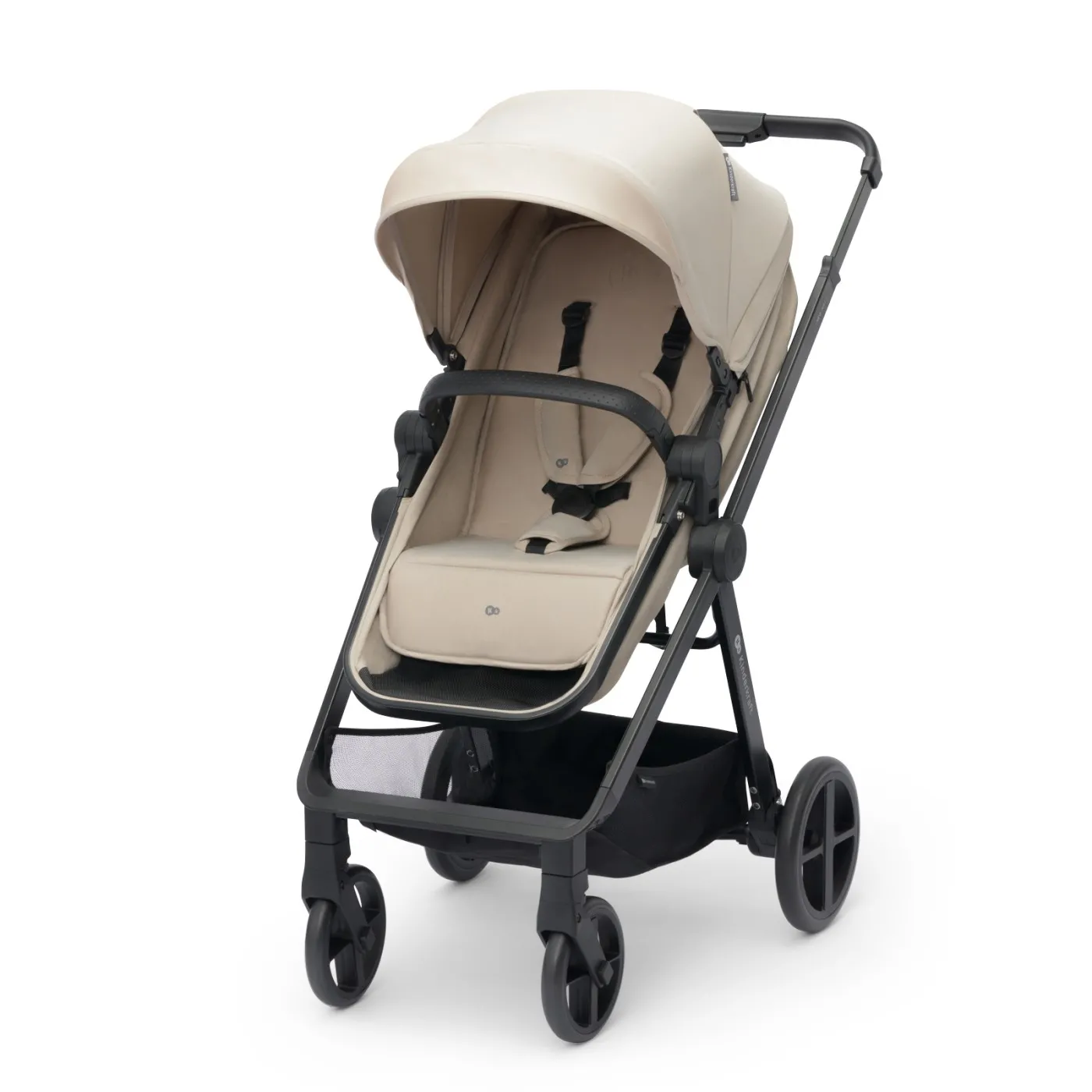 Carucior kinderkraft newly, 4 in 1, sand beige, varsta de la 0 luni la 4 ani [2]