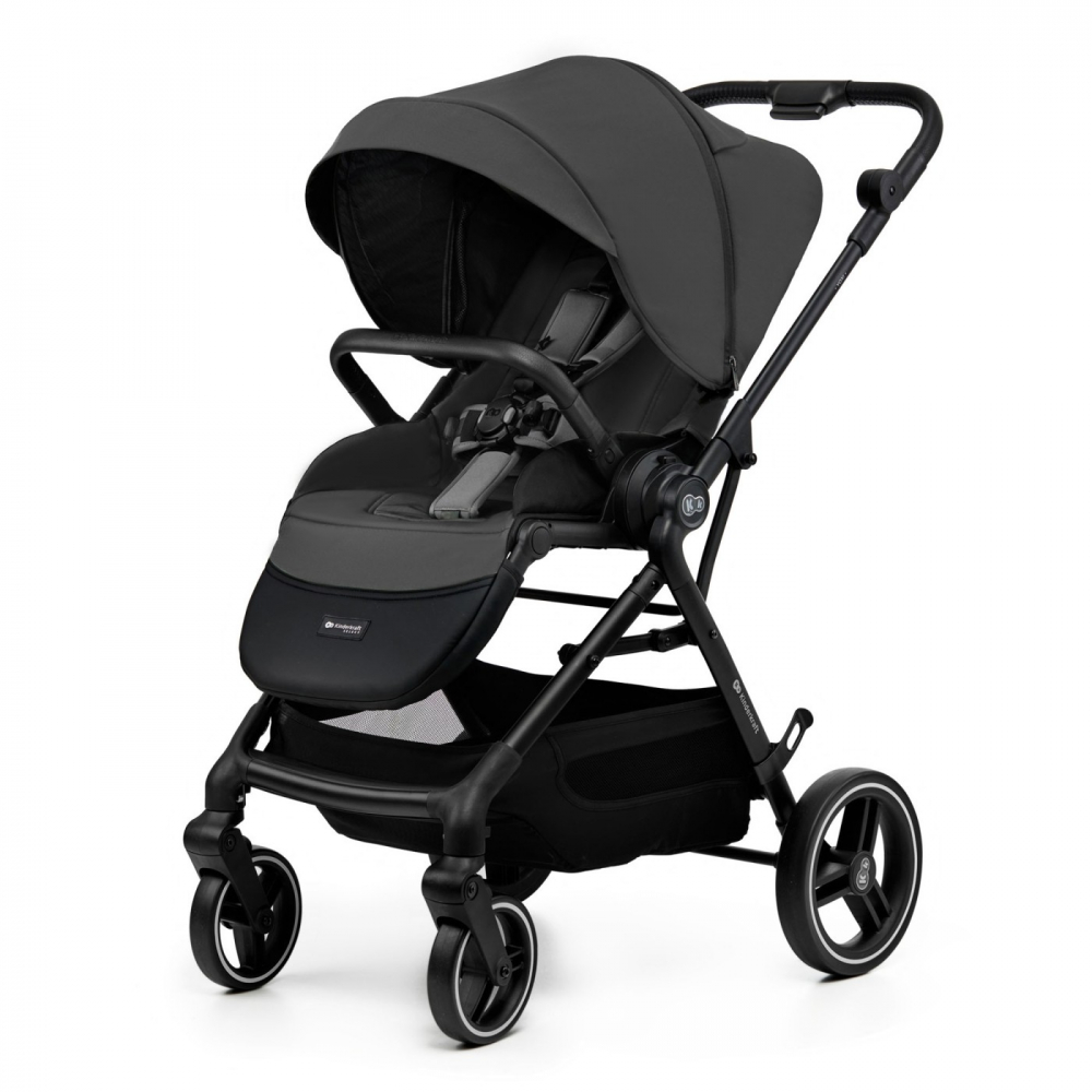 Carucior kinderkraft yoxi 3in1 (mink pro) moon grey, varsta de la 0 luni la 4 ani [10]