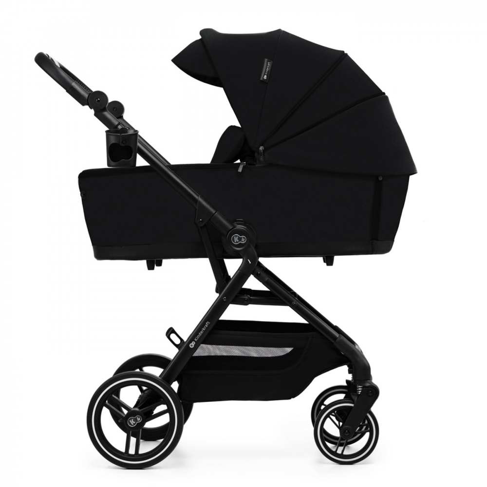 Carucior kinderkraft yoxi 3in1 (mink pro) pure black, varsta de la 0 luni la 4 ani [8]